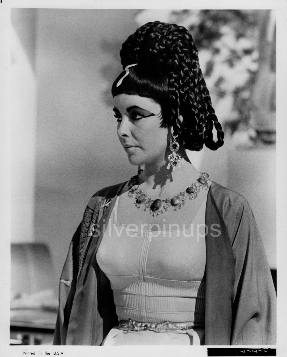 Orig 1963 ELIZABETH TAYLOR Egyptian Beauty.. GLAMOUR Portrait ...
