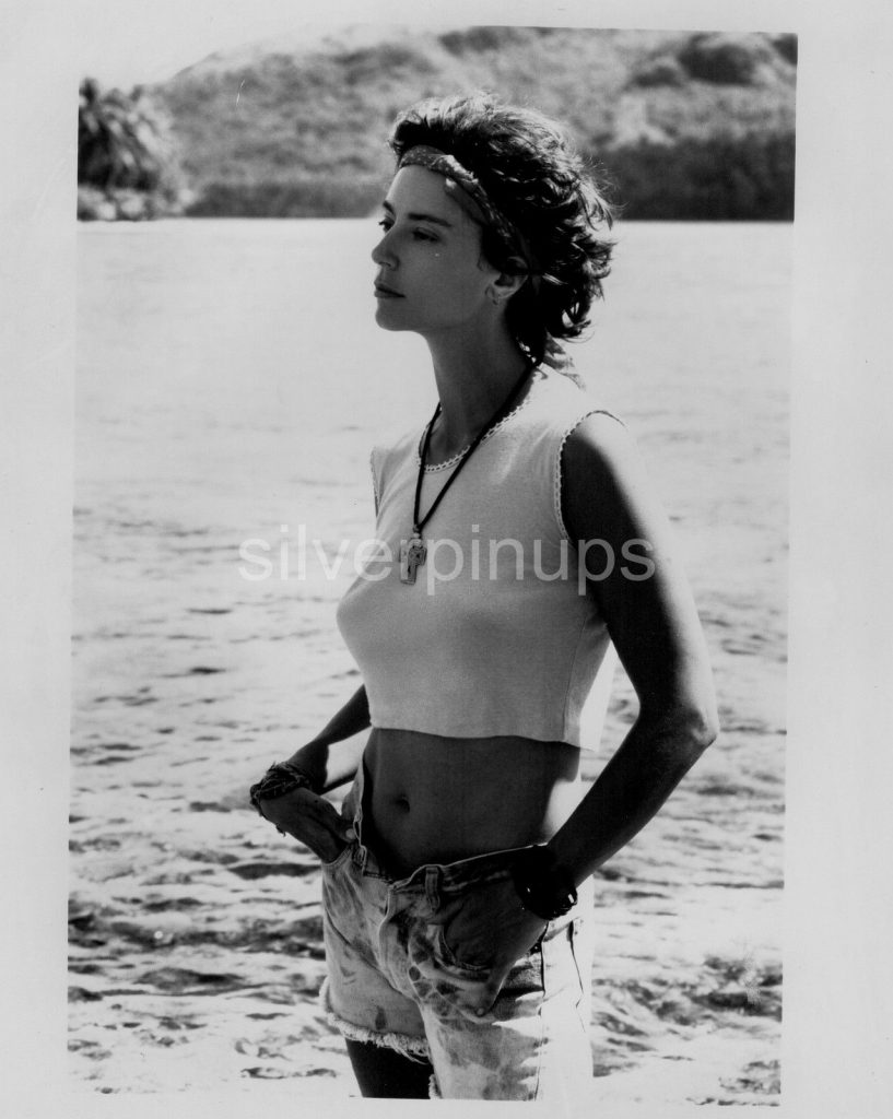 Orig 1984 Rachel Ward Busty On Location Portrait Neo Noir Beauty Silverpinups 4576