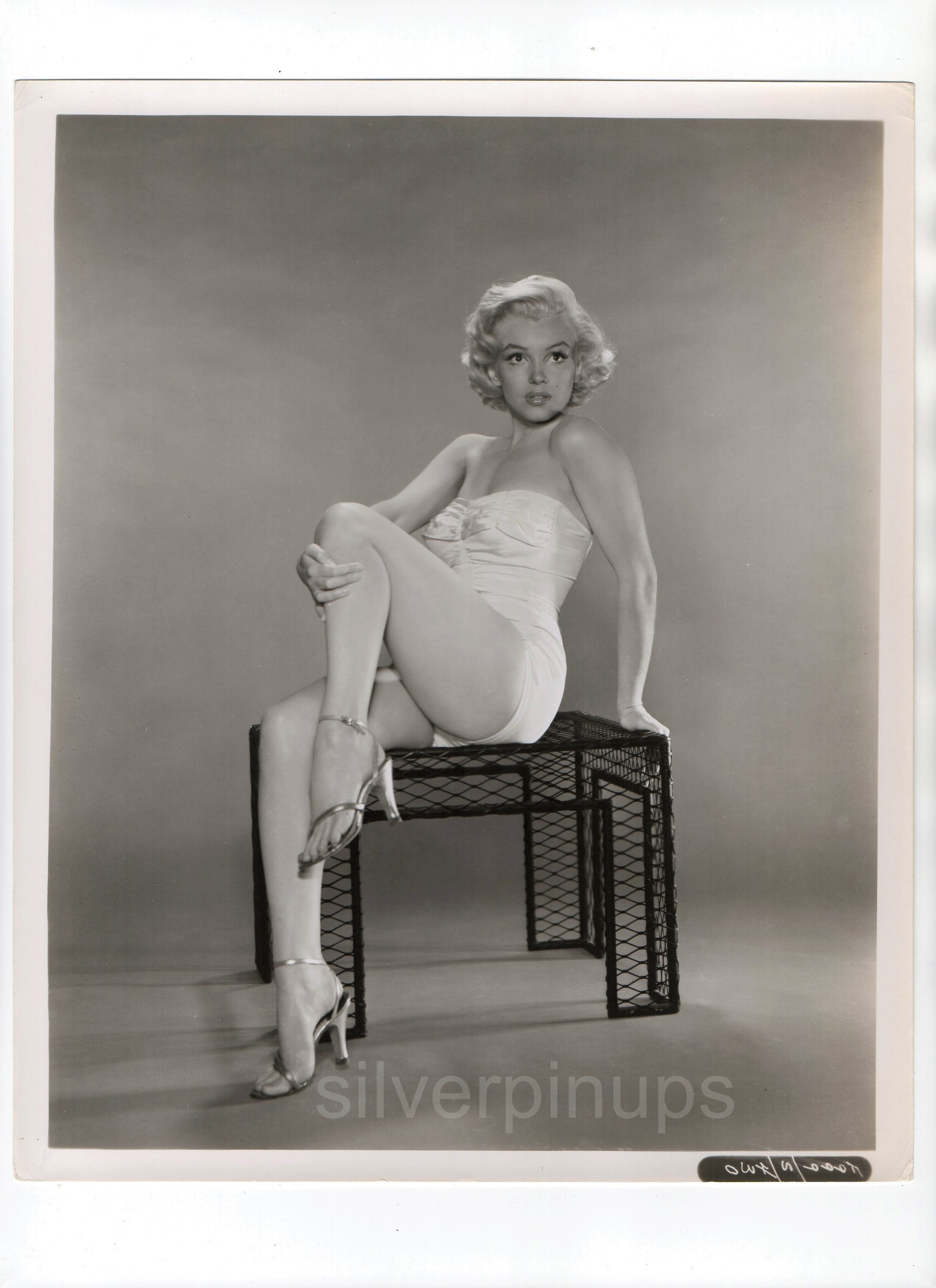 Orig 1953 Marilyn Monroe In Swimsuit Pin Up Glamour Portrait By Nick