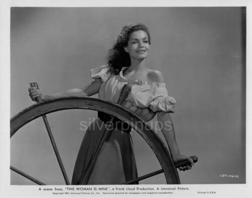 Orig 1949 ARLENE DAHL Seductive and Sheer.. GLAMOUR PIN-UP Portrait  GORGEOUS!
