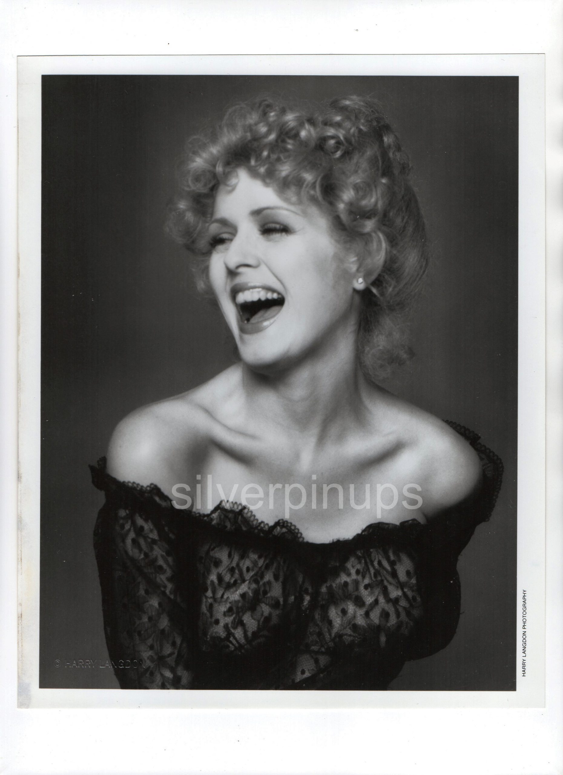 Orig 1970's BERNADETTE PETERS Busty and Sheer.. GLAMOUR PHOTO by HARRY  LANGDON